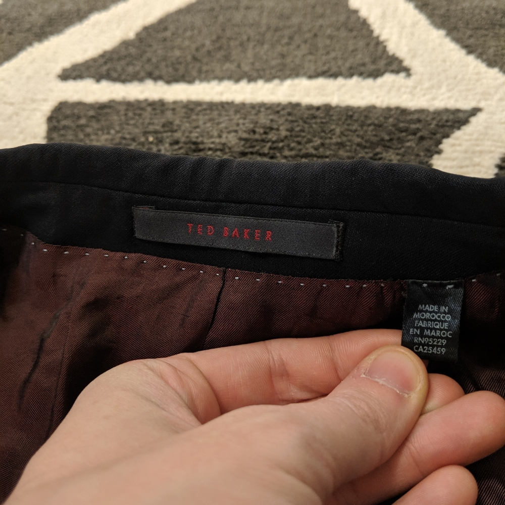 Ted Baker Black Three Button Blazer - image 7